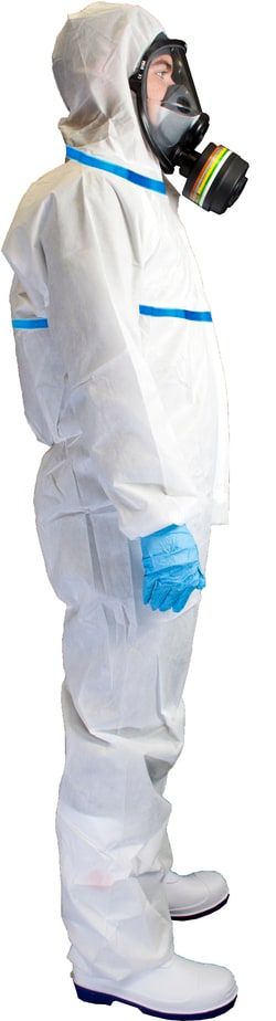 Chemsplash Xtreme 50 SMS T5/6 Coverall with BlueTaped Seams Small | Buy Online | Chemsplash | Fisher Scientific